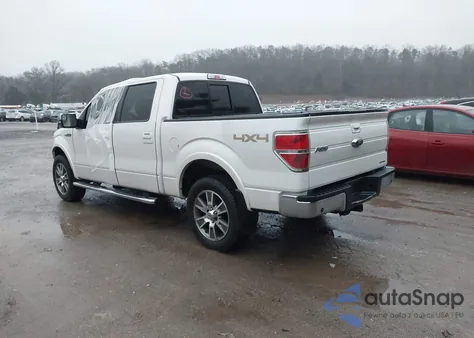 2014 Ford F-150 Lariat из США, поврежденный, VIN 1FTFW1EF2EKE04764